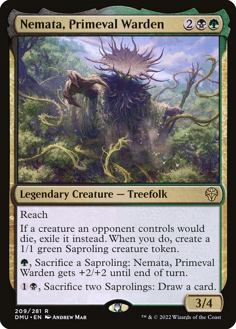 Nemata, Primeval Warden - Dominaria United Magic card