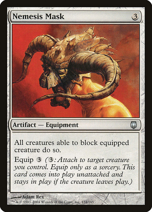 Nemesis Mask - Darksteel Magic card