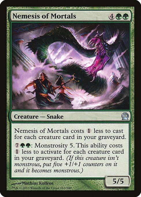 Nemesis of Mortals - Theros Magic card