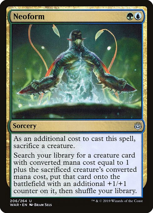 Neoform - War of the Spark Magic card