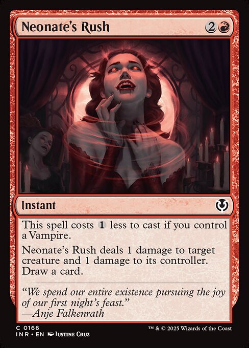 Neonate's Rush - Innistrad Remastered Magic card