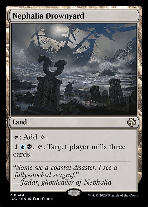 Nephalia Drownyard - The Lost Caverns of Ixalan Commander Magic card