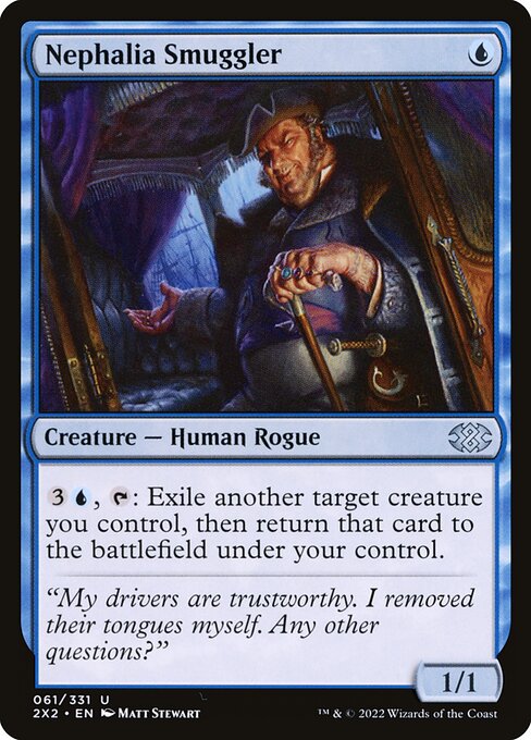 Nephalia Smuggler - Double Masters 2022 (#61) - Illustrated by Matt Stewart - Magic: The Gathering Card