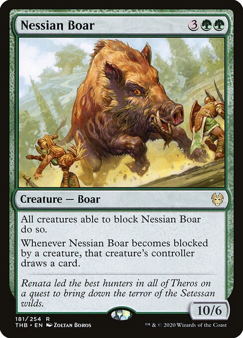 Nessian Boar - Theros Beyond Death Magic card