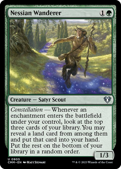 Nessian Wanderer - Commander Masters Magic card