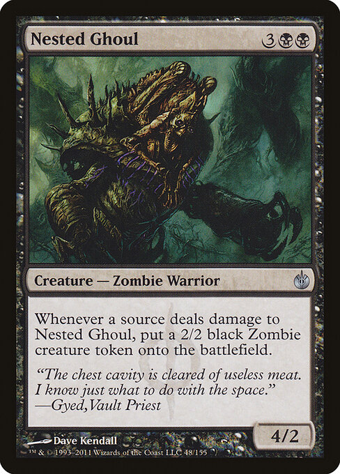 Nested Ghoul - Mirrodin Besieged Magic card