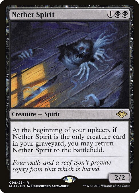 Nether Spirit - Modern Horizons Magic card