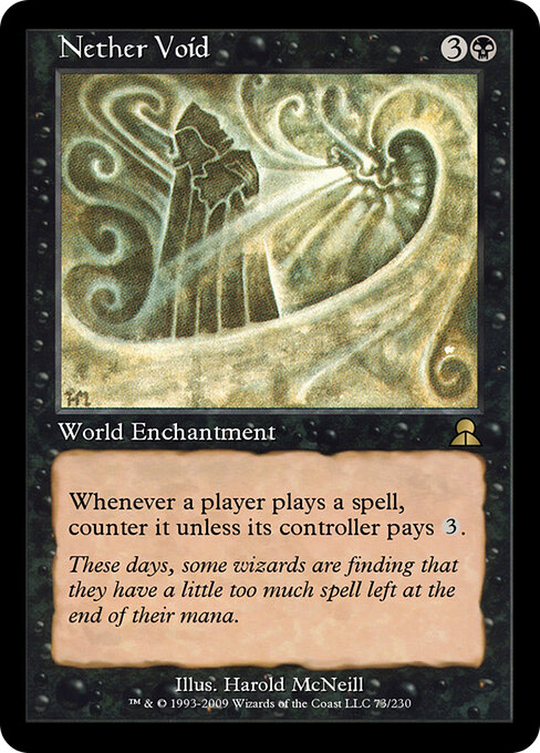 Nether Void - Masters Edition III Magic card