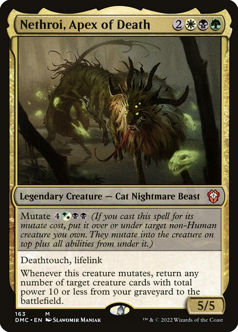 Nethroi, Apex of Death - Dominaria United Commander Magic card