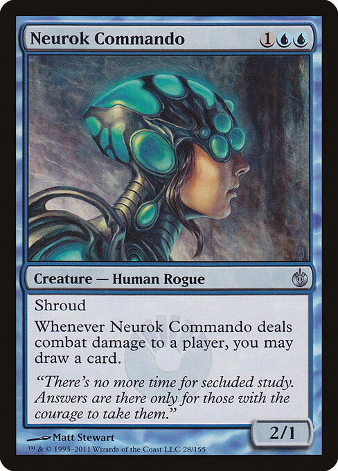 Neurok Commando - Mirrodin Besieged Magic card