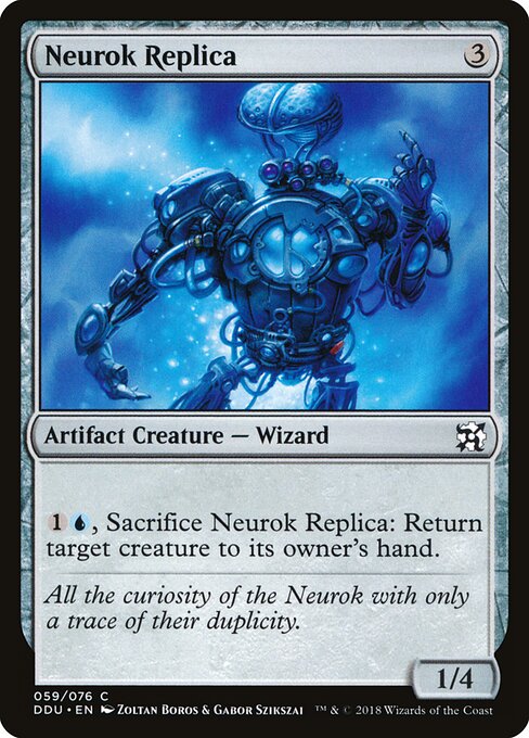 Neurok Replica - Duel Decks: Elves vs. Inventors Magic card