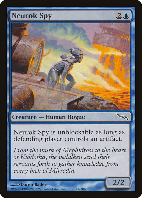 Neurok Spy - Mirrodin Magic card