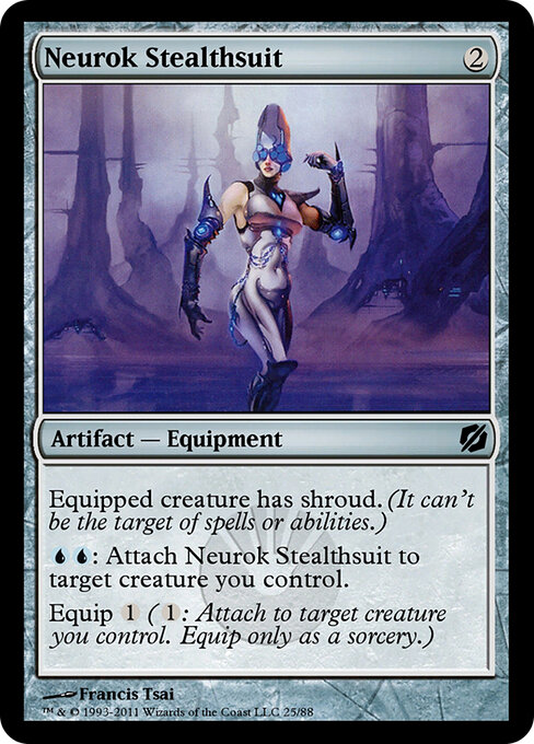 Neurok Stealthsuit - Duel Decks: Mirrodin Pure vs. New Phyrexia Magic card
