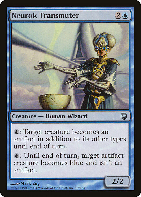 Neurok Transmuter - Darksteel Magic card