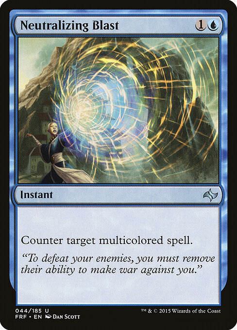 Neutralizing Blast - Fate Reforged Magic card