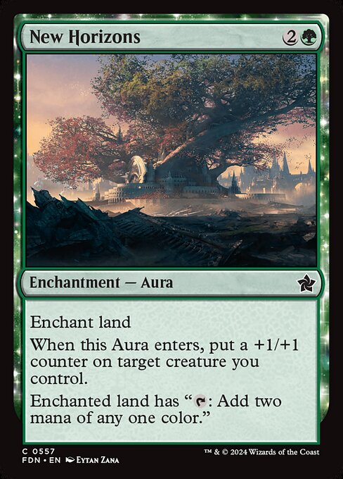 New Horizons - Foundations Magic card
