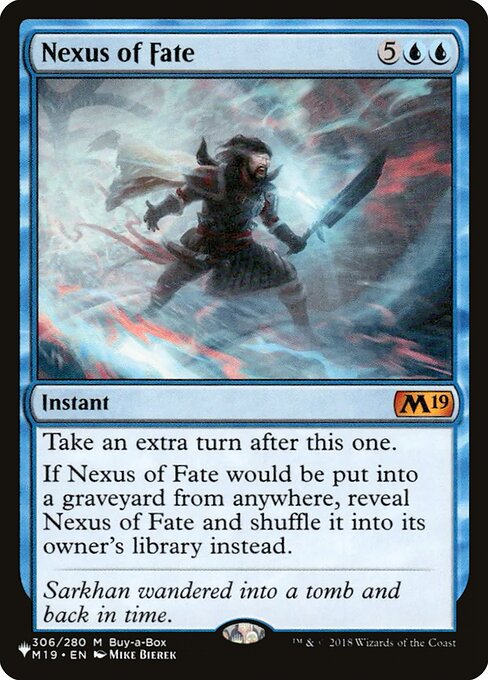 Nexus of Fate - The List Magic card