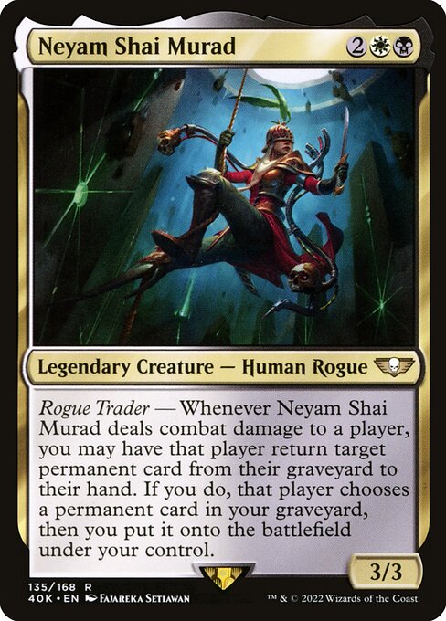 Neyam Shai Murad - Warhammer 40,000 Commander Magic card