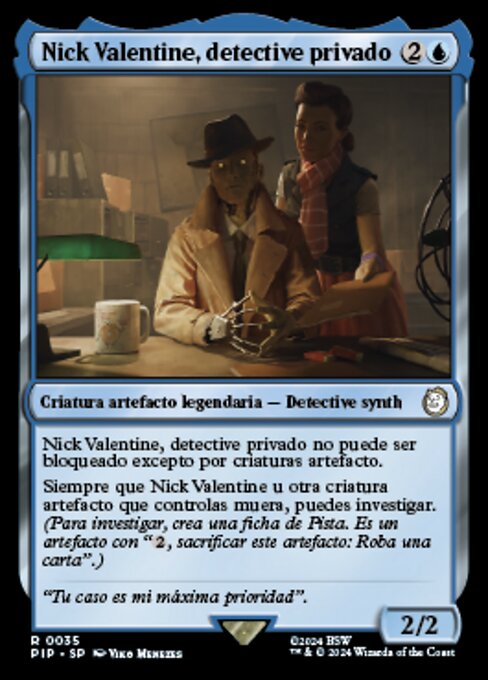 Nick Valentine, Private Eye