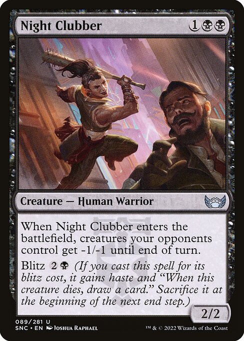Night Clubber - Streets of New Capenna Magic card