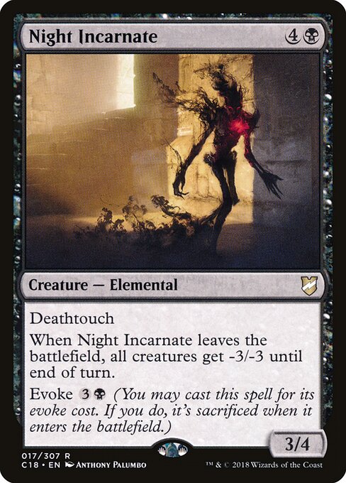 Night Incarnate - Commander 2018 Magic card