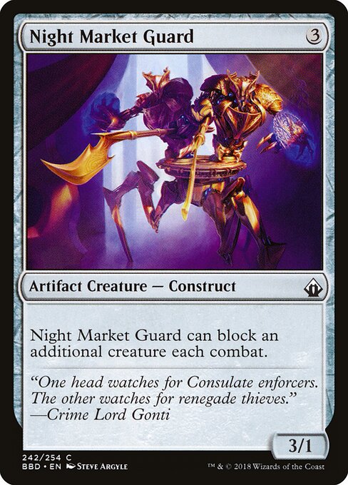 Night Market Guard - Battlebond Magic card