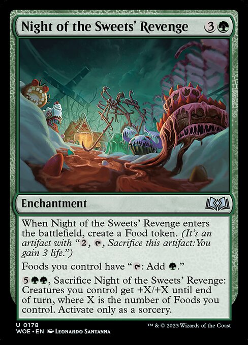 Night of the Sweets' Revenge - Wilds of Eldraine Magic card