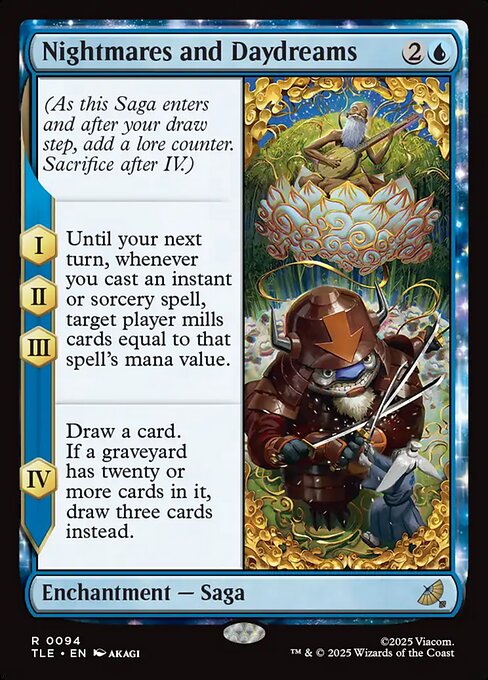Nightmares and Daydreams - Avatar: The Last Airbender Eternal Magic card