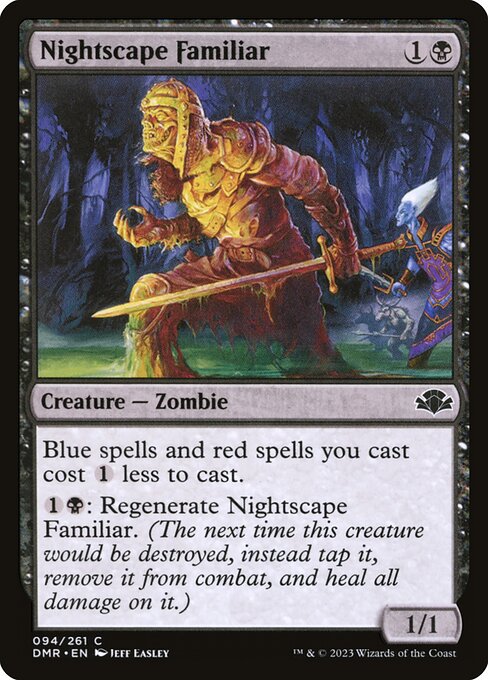 Nightscape Familiar - Dominaria Remastered (#94) - Illustrated by Jeff Easley - Magic: The Gathering Card