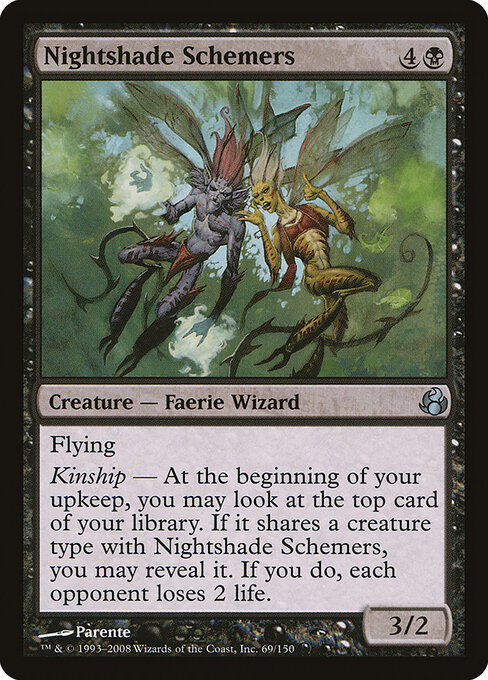 Nightshade Schemers - Morningtide Magic card