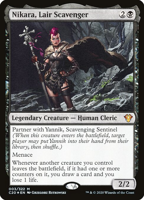 Nikara, Lair Scavenger - Commander 2020 Magic card