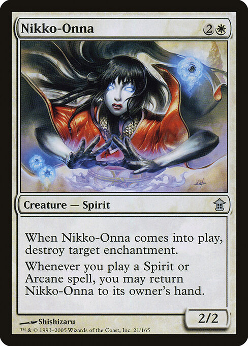 Nikko-Onna - Saviors of Kamigawa Magic card