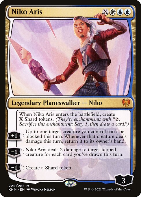 Niko Aris - Kaldheim Magic card