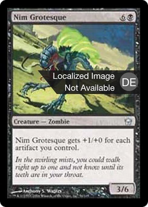 Grotesker Nim (Nim Grotesque) - Fifth Dawn (#56) - Illustrated by Anthony S. Waters - Magic: The Gathering Card
