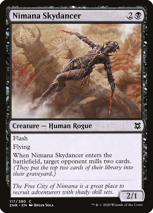 Nimana Skydancer - Zendikar Rising Magic card
