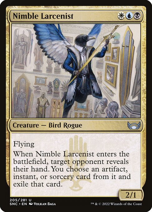 Nimble Larcenist - Streets of New Capenna Magic card