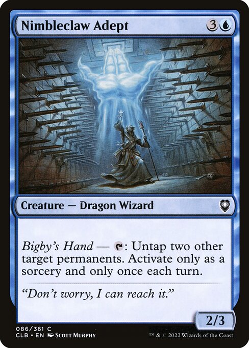 Nimbleclaw Adept - Commander Legends: Battle for Baldur's Gate Magic card