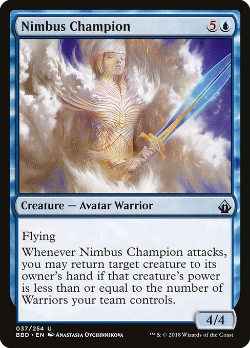 Nimbus Champion - Battlebond (#37) - Illustrated by Anastasia Ovchinnikova - Magic: The Gathering Card