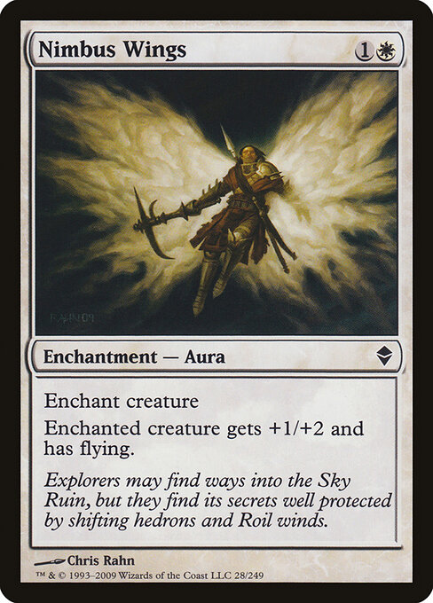 Nimbus Wings - Zendikar Magic card