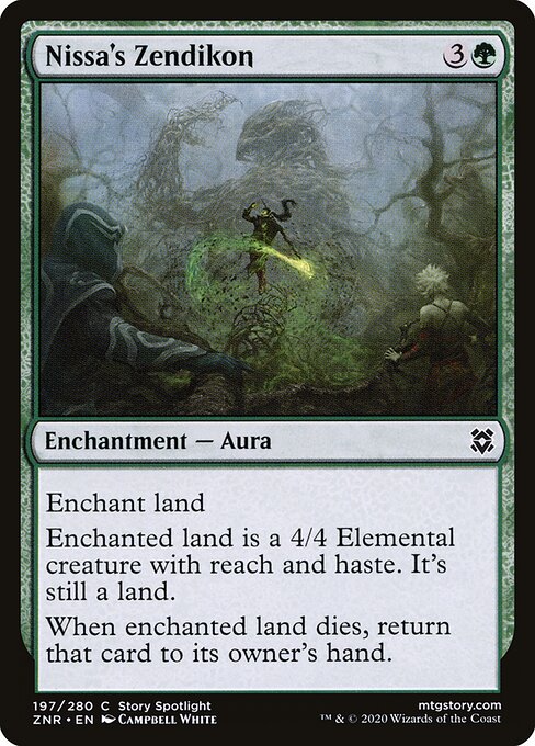 Nissa's Zendikon - Zendikar Rising Magic card