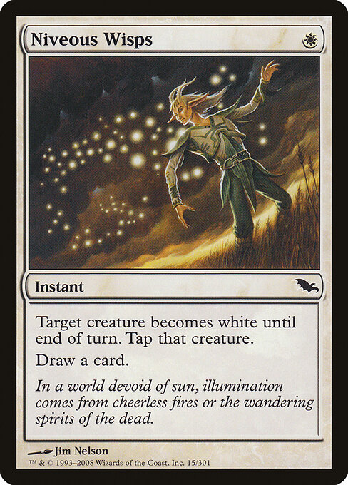 Niveous Wisps - Shadowmoor Magic card