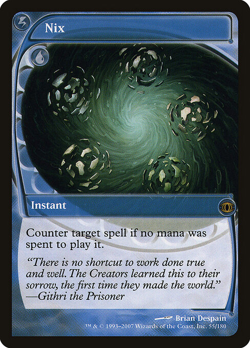 Nix - Future Sight Magic card