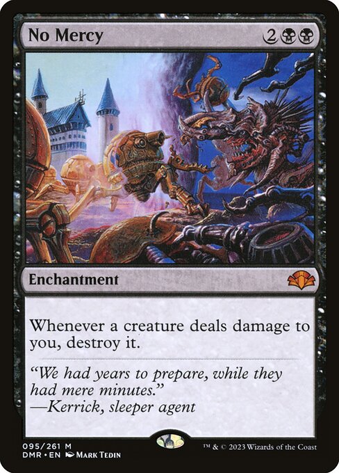 No Mercy - Dominaria Remastered Magic card