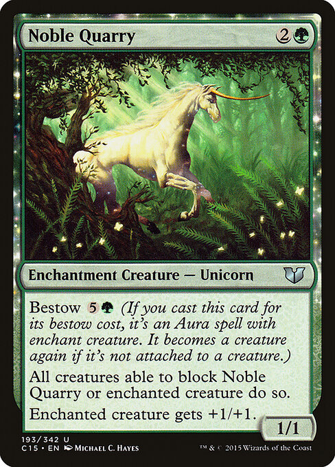 Noble Quarry - Commander 2015 Magic card