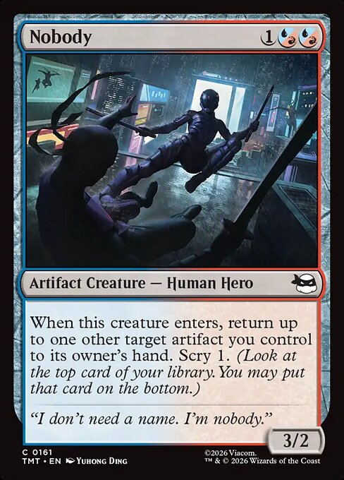 Nobody - Teenage Mutant Ninja Turtles Magic card