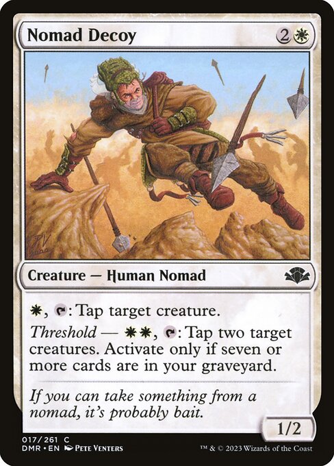 Nomad Decoy - Dominaria Remastered Magic card