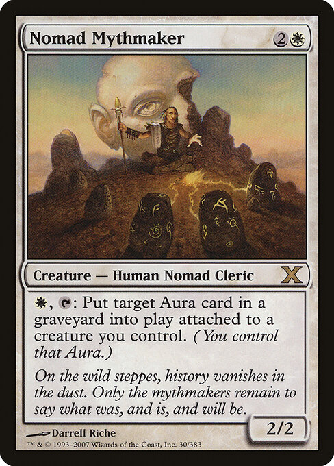 Nomad Mythmaker - Tenth Edition Magic card