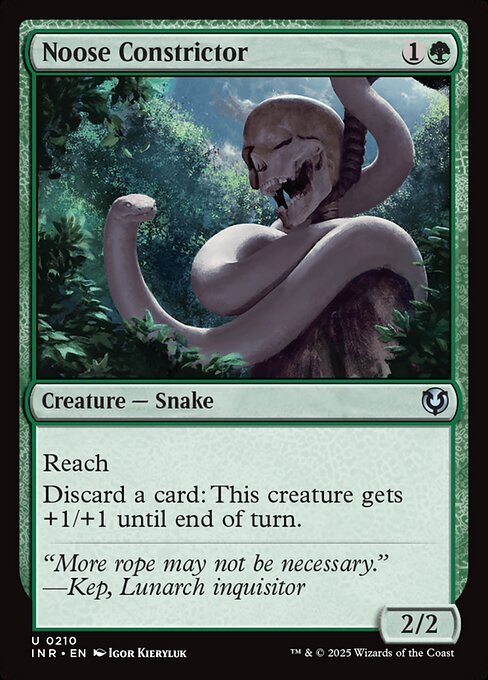 Noose Constrictor - Innistrad Remastered Magic card