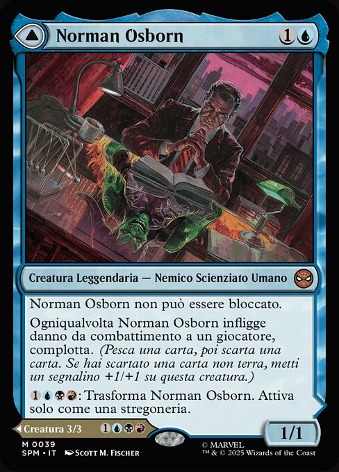 Norman Osborn // Green Goblin - Marvel's Spider-Man Promos Magic card