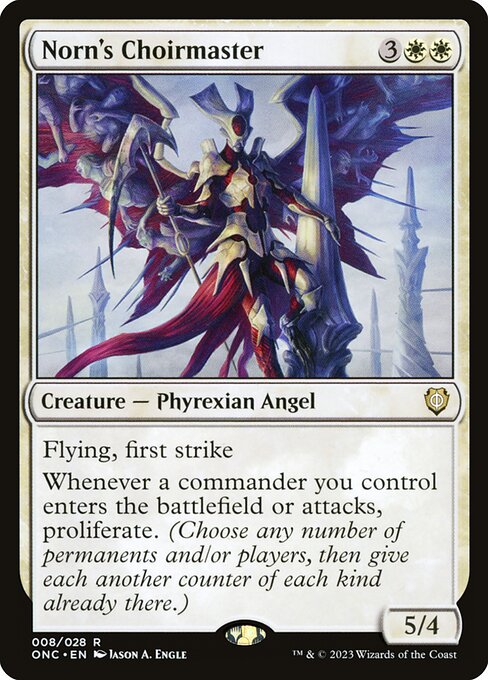 Norn's Choirmaster - Phyrexia: All Will Be One Commander Magic card